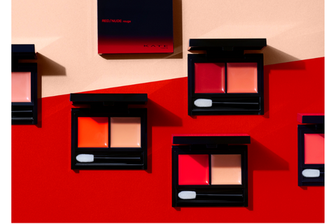 Son kem hai màu Kate Red Nude Rouge