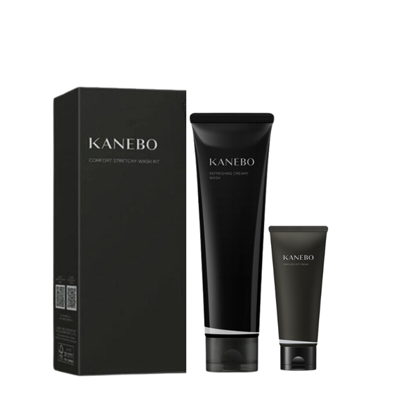 Set Sửa Rửa Mặt Kanebo Comfort Stretchy Wash Kit A