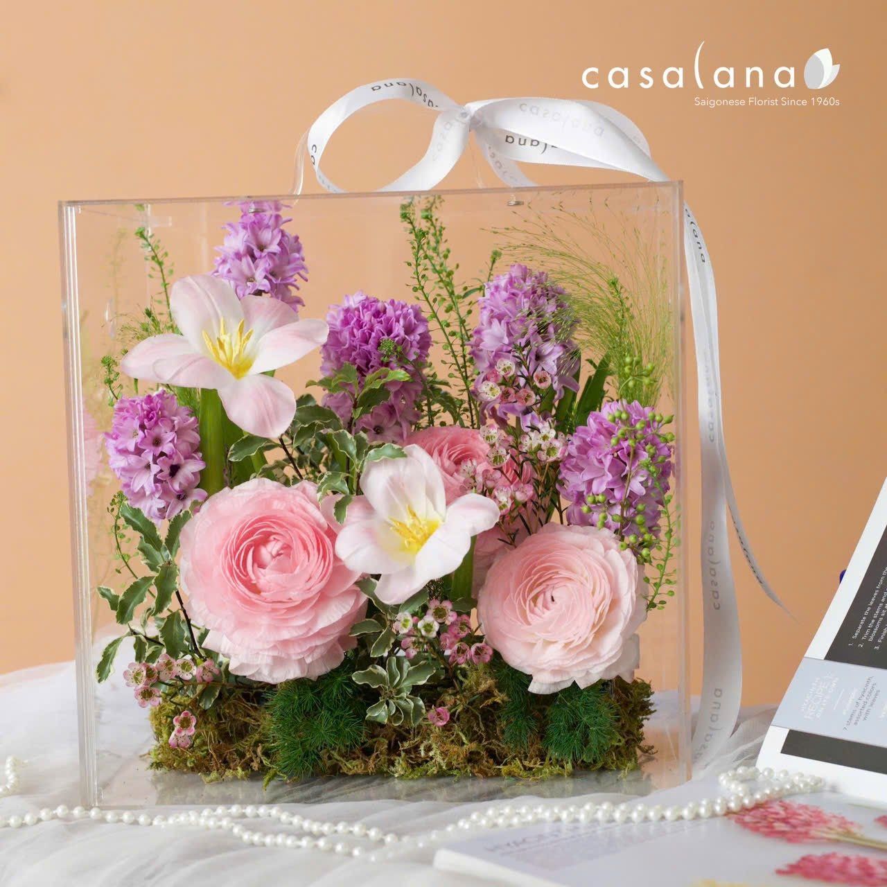 Hộp Vali Mao lương dạ lan hương tulip 8/3 