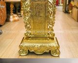 Bài vị Cửu Huyền Thất Tổ bằng theo yêu cầu 56x37cm dát vàng 14K | Đồ thờ bằng đồng đẹp ý nghĩa