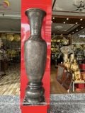 Đôi lục bình bằng đồng đỏ chạm tứ linh màu giả cổ cao 1m55 - Lục bình cỡ lớn