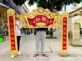 Bộ Cuốn Thư Câu Đối Cửu Huyền Thất Tổ Bằng Đồng 1m55 Mạ Vàng 24k | Đồ thờ bằng đồng đẹp ý nghĩa