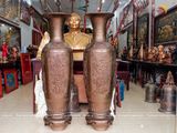 Lọ lộc bình bằng đồng đỏ cao 1m55
