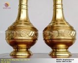 Lọ hoa bằng đồng cát tút kích thước 38cm