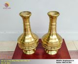 Lọ hoa bằng đồng cát tút kích thước 38cm
