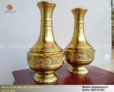 Lọ hoa bằng đồng cát tút kích thước 38cm