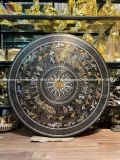 Tranh trống đồng mặt trống ngũ sắc khung hương KT 90x90cm