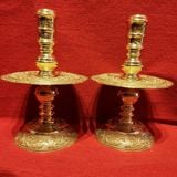 Bộ ngũ sự rồng | bộ đỉnh đồng vàng bóng cao 45cm