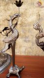 Bộ ngũ sự khảm ngũ sắc họa tiết rồng cao 55cm