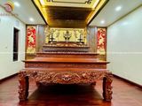 Tranh lý ngư vọng nguyệt bằng đồng vàng mạ 24k KT 1m27x41cm