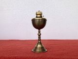 Đèn dầu đồng vàng hun nâu cao 20cm - Đồ thờ phong thủy giá rẻ