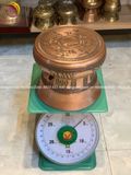 Quả trống ngọc lũ đúc đồng đỏ đường kính 20cm - Trống đồng Ngọc Lũ đúc nổi