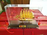 Quà tặng thuyền buồm mạ vàng 24K KT 31cm (Mẫu 3) - Quà tặng sếp