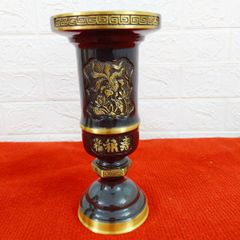 Combo 2 Ống đựng hương - ống cắm hương thờ bằng đồng màu highlight ánh tím