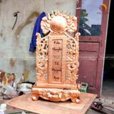 Bài vị thờ cúng cửu huyền thất tổ đồng đỏ 60x30 cm | Đồ thờ bằng đồng đẹp ý nghĩa