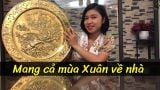 Tranh mâm Mai điểu trường xuân bằng đồng