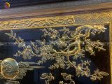 Tranh thuận buồm xuôi gió dát vàng 14K KT 155x88cm