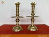 Bộ ngũ sự rồng bằng đồng vàng mộc 3D | bộ đỉnh đồng nến hoa văn đầy đủ kích cỡ
