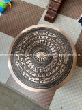 Quả trống ngọc lũ đúc đồng đỏ đường kính 36cm - Trống đồng Ngọc Lũ đúc nổi
