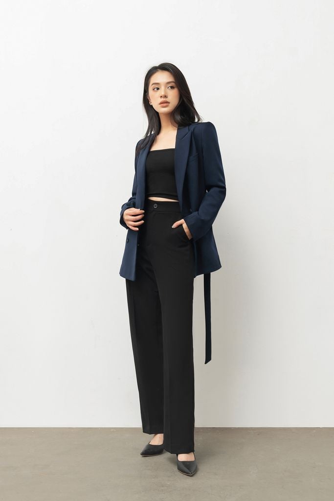 Áo Blazer Dory Navy