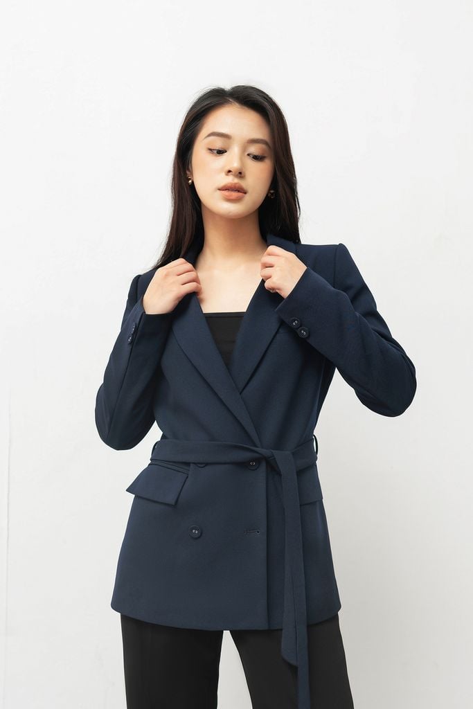 Áo Blazer Dory Navy