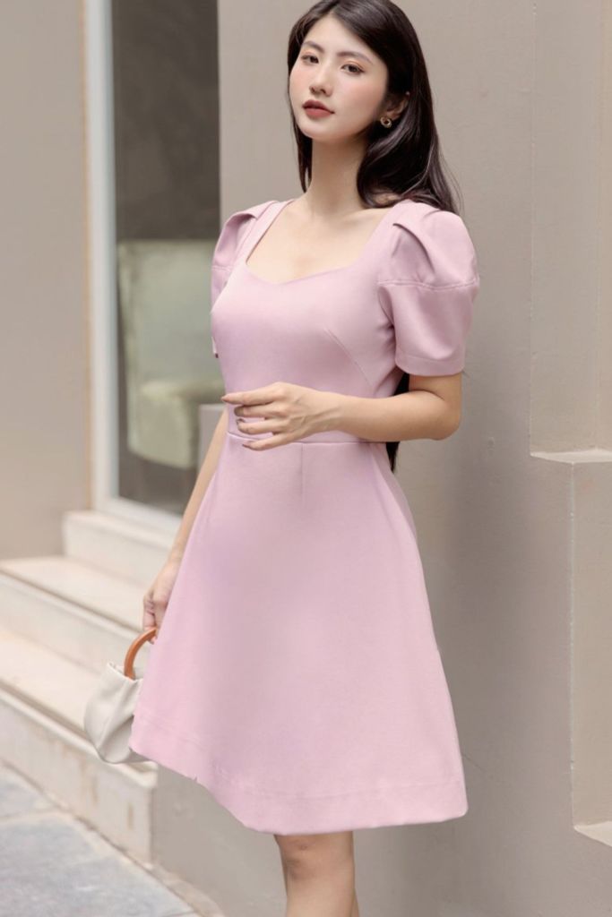 Rosé Dress - Váy hồng baby