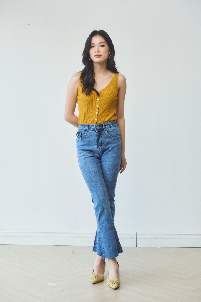 Quần Jeans ống loe