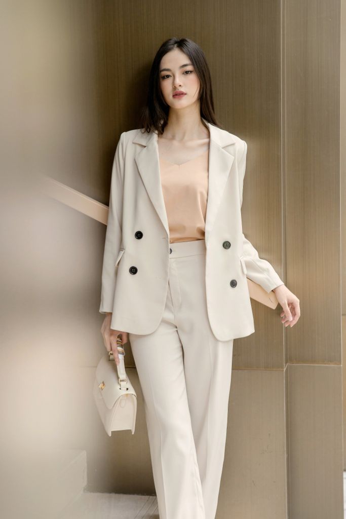 SV106 set vest blazer cộc tay