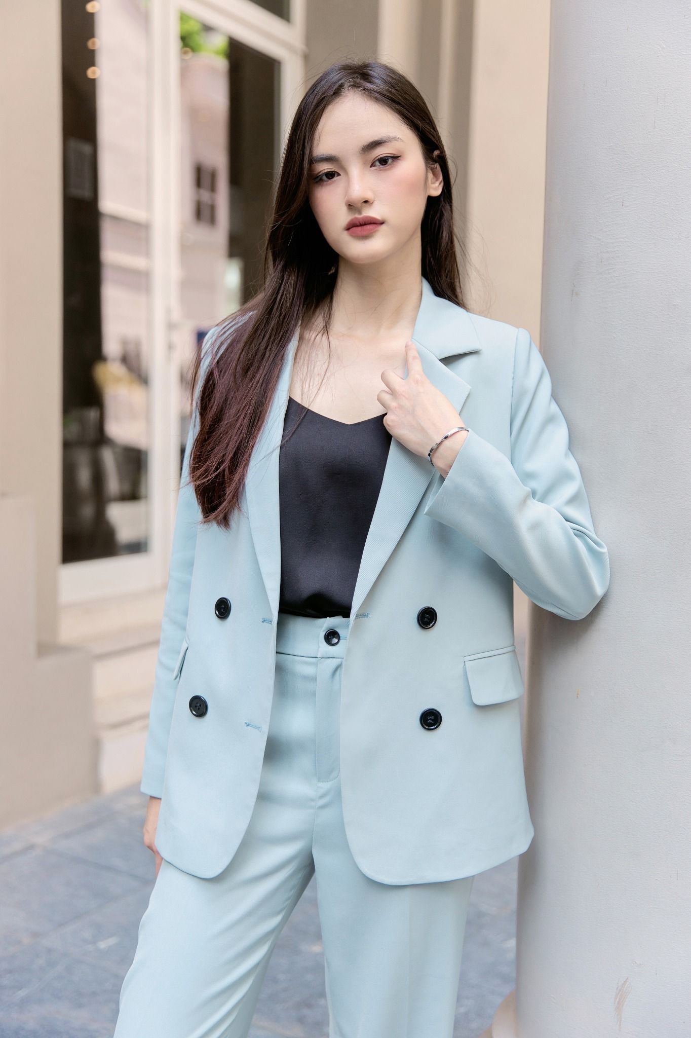 Stella Blazer (Xanh mint)