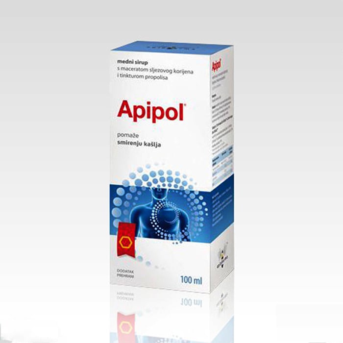 Siro ho dành cho cả gia đình - Apipol syrup nhập khẩu từ Châu Âu Bác sỹ Bamboo