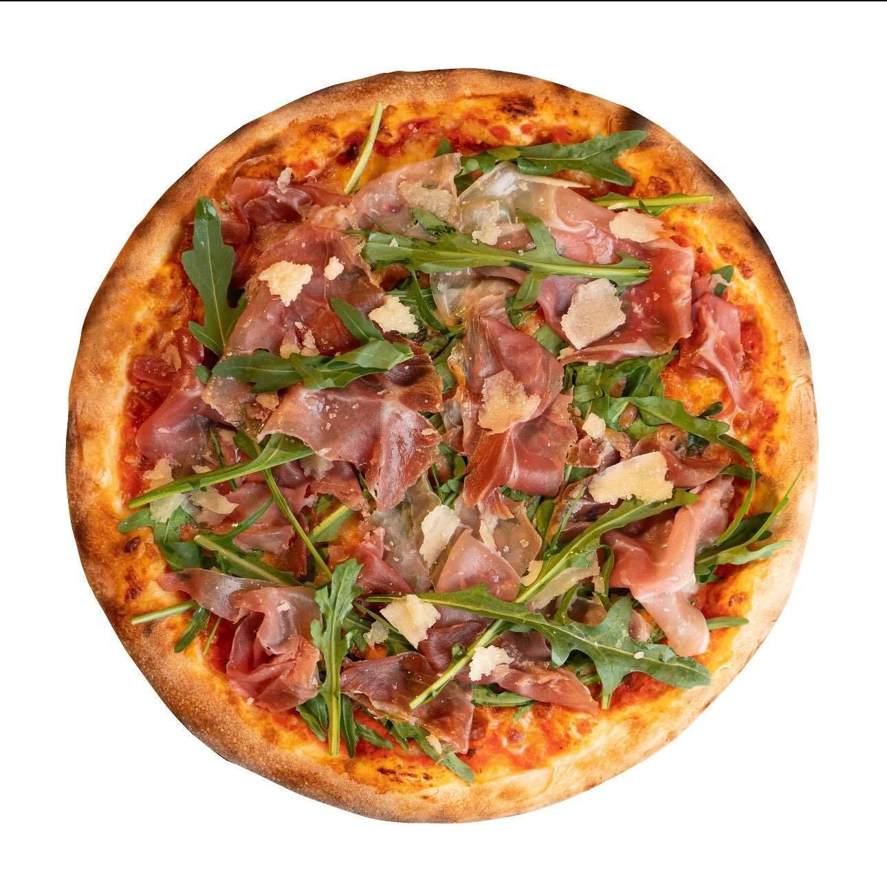 The Parma Ham Pizza 9" Pizza & Bia