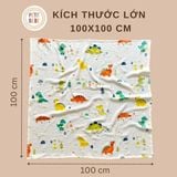  Khăn tắm 100x100cm cho bé Petit Bebe 