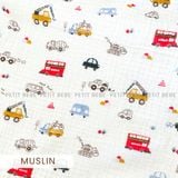  Album vải muslin Petit Bebe (kéo qua phải để xem nhiều mẫu vải) 