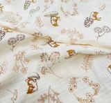  Combo sơ sinh 3 món Petit Bebe gối mỏng gối chặn choàng ủ 