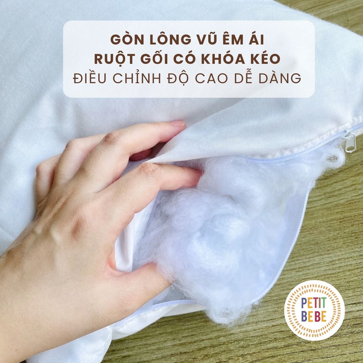  Bộ chăn gối đi học tencel 60s Petit Bebe 