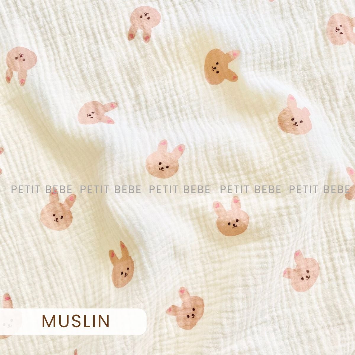 Album vải muslin Petit Bebe (kéo qua phải để xem nhiều mẫu vải) 