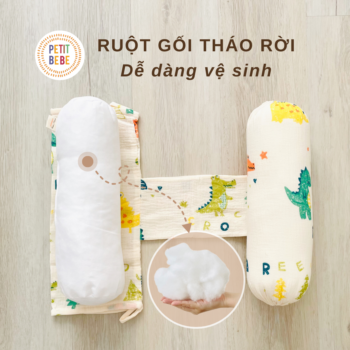  Gối chặn Thỏ Con giúp bé ngủ ngon 