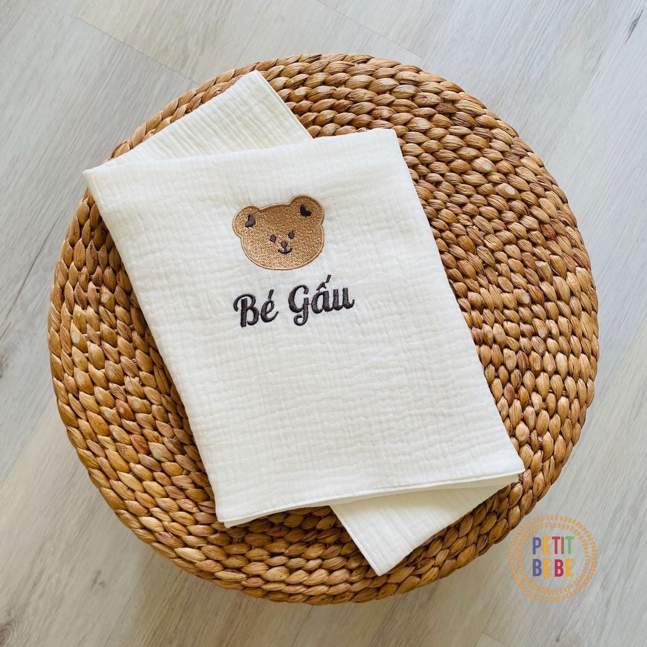  Khăn mặt cho bé Petit Bebe 