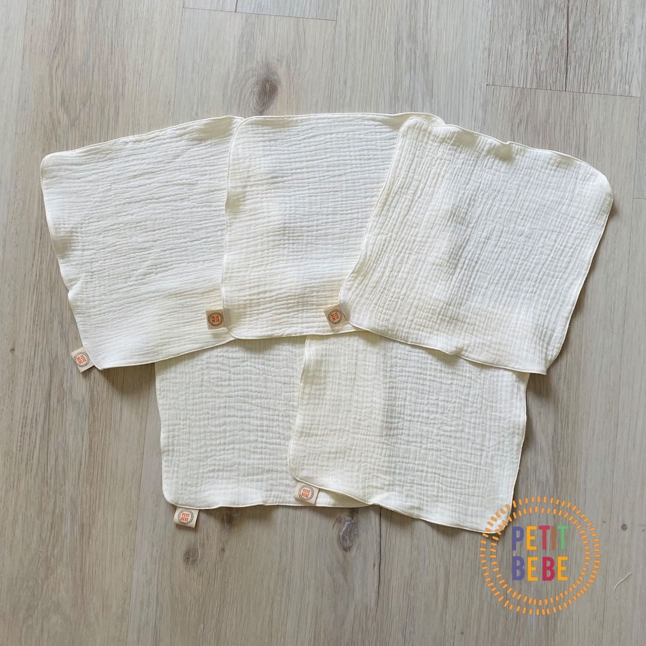  Combo 5 khăn sữa cho bé Petit Bebe 