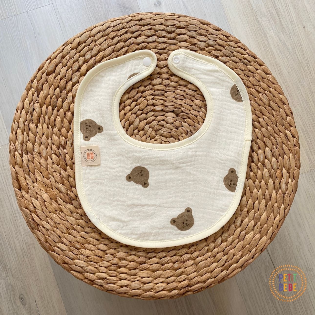  Yếm cho bé vải muslin 6 lớp 