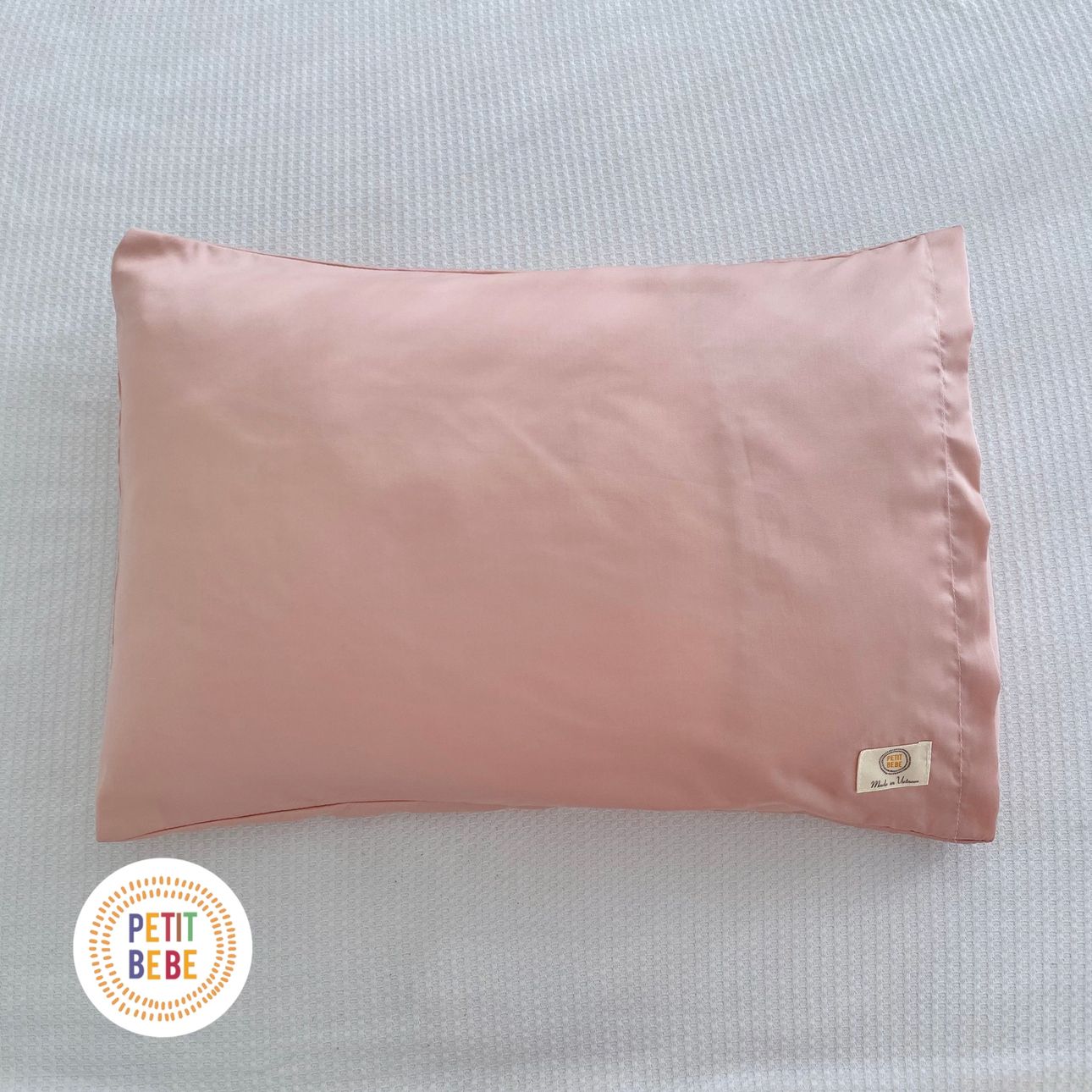  Gối nằm Tencel 60s Hồng cho bé mẫu giáo tiểu học 