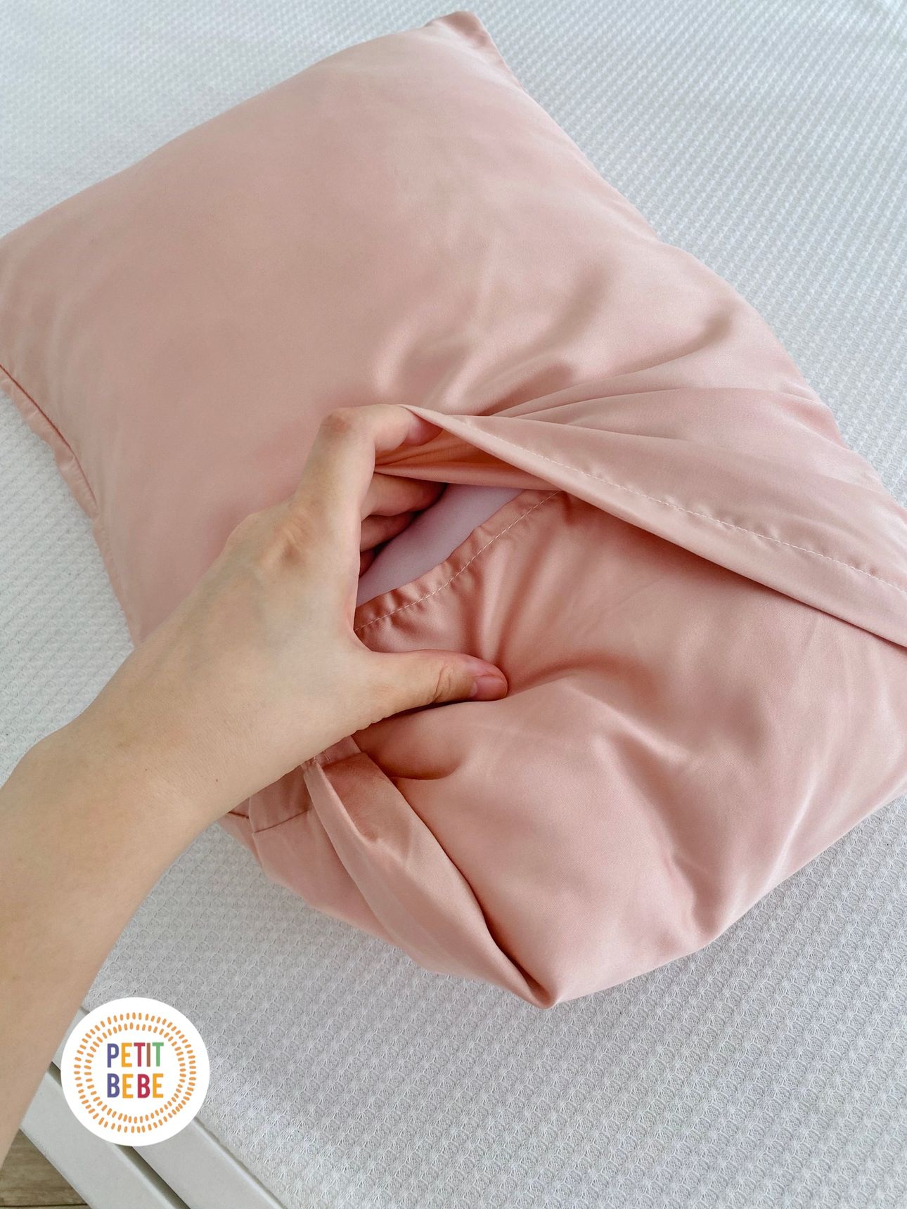  Gối nằm Tencel 60s Hồng cho bé mẫu giáo tiểu học 