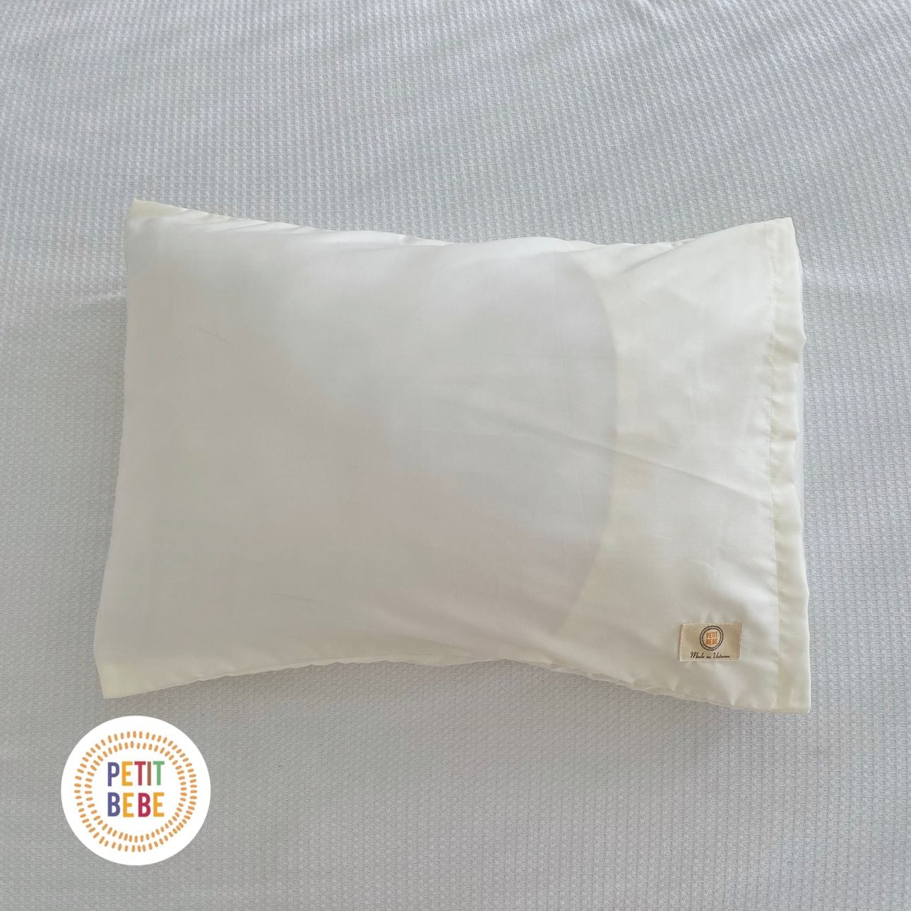  Gối nằm Tencel 60s Kem cho bé mẫu giáo tiểu học 