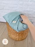  Gối nằm Tencel 60s Xanh cho bé mẫu giáo tiểu học 
