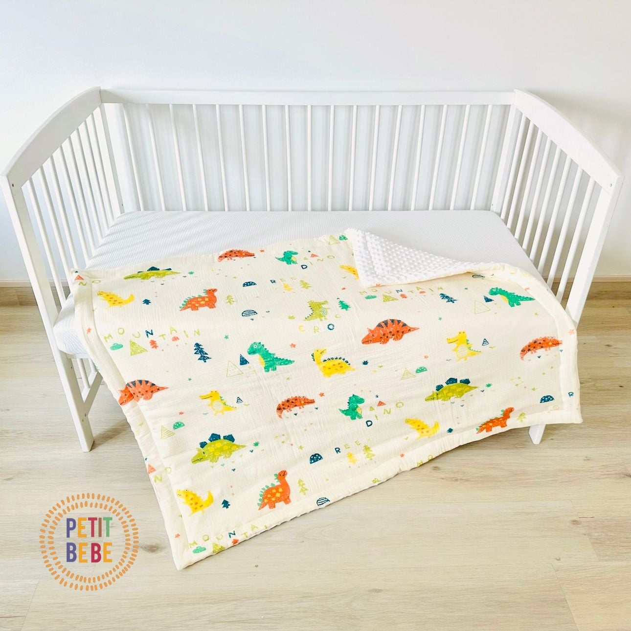  Chăn chần bông muslin cho bé 100x120cm 