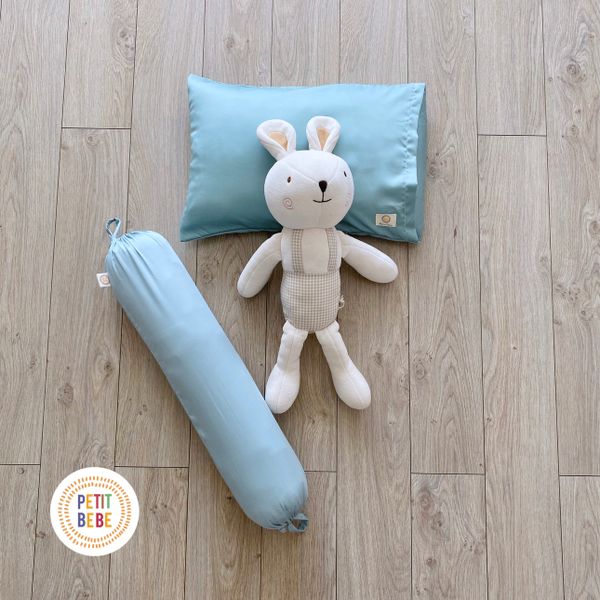 Gối ôm Tencel 60s Xanh dài 60cm 
