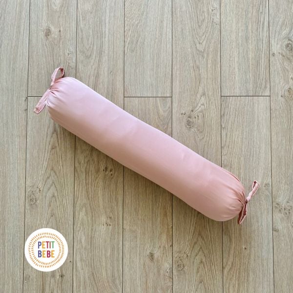  Gối ôm Tencel 60s màu hồng dài 80cm 