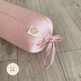  Gối ôm Tencel 60s Hồng dài 60cm 