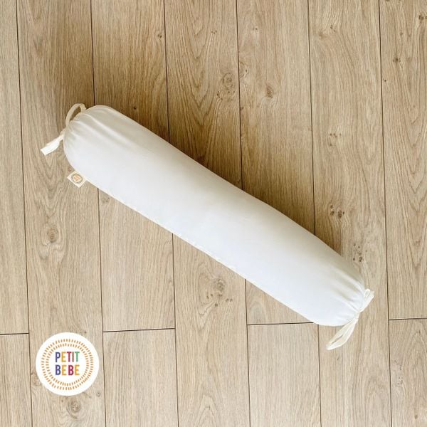  Gối ôm Tencel 60s màu kem dài 80cm 