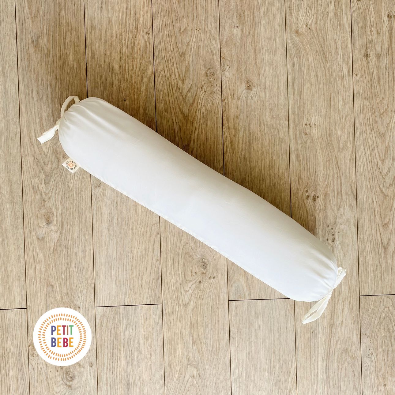  Gối ôm Tencel 60s màu kem dài 80cm 